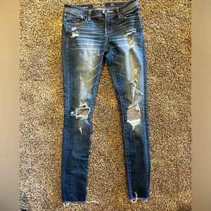 BKE Distressed Skinny Jeans